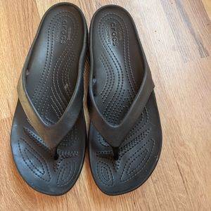 Crocs flip flops